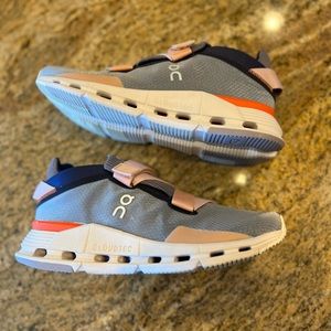 On Cloudnova Wrap Quicksilver/Flame Size 7